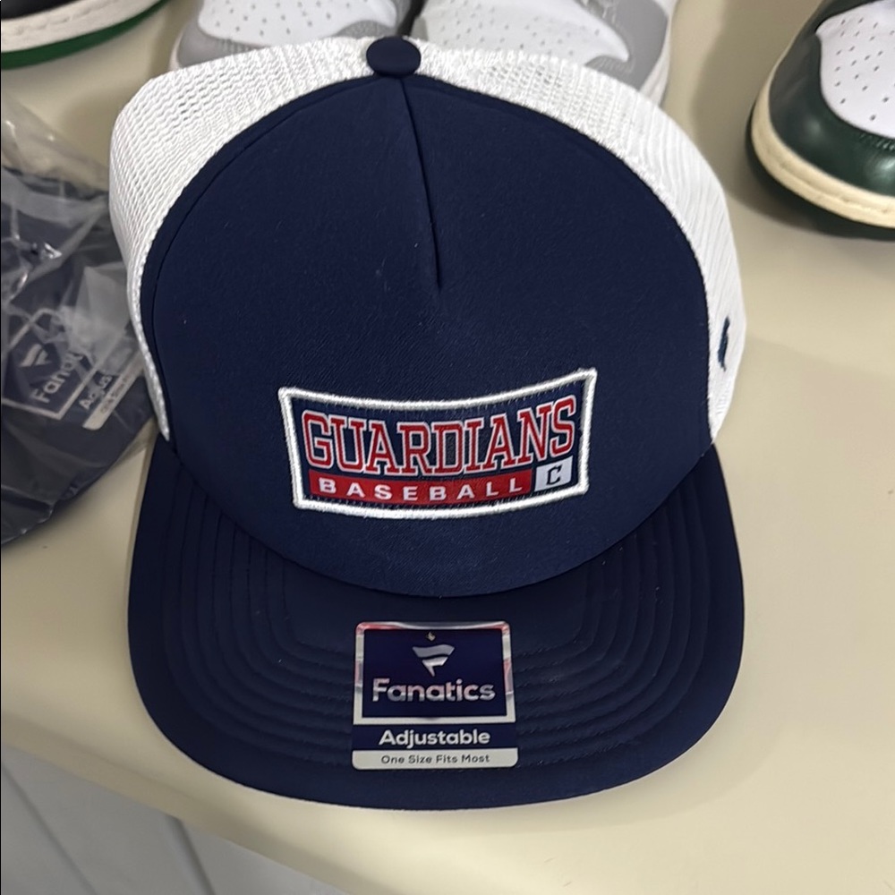 Fanatics Navy and White Guardians Cap
